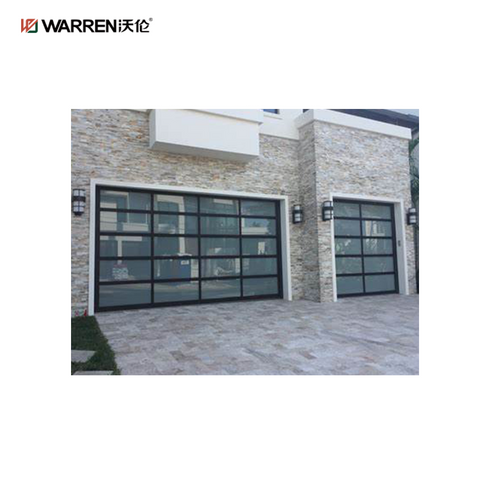 Warren 7x8 Single Garage Door With Windows Aluminum Door